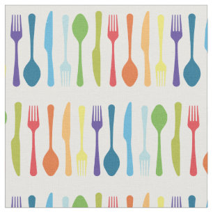 Mes Fork Spoon Kitchen Kutselwerktuigen Stof