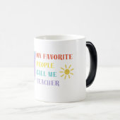 Mes Gens Préférés M'Appelent Mug Enseignant | Mini (Devant droit)