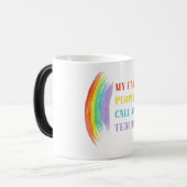 Mes Gens Préférés M'Appelent Mug Enseignant | Mini (Devant gauche)