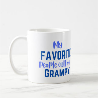 Mes gens préférés m'appellent Grampy Coffee Mug
