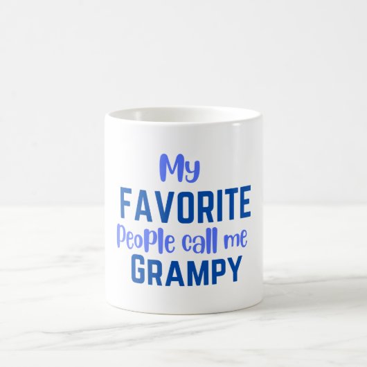 Mes gens préférés m'appellent Grampy Coffee Mug (Centre)