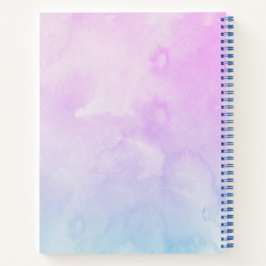 Mes idées Carnet 8.5x11 (Dos)