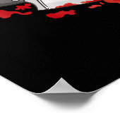 Mes in de CK Halloween moordkostuum mes in Poster (Hoek)