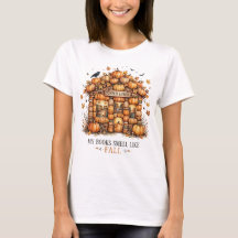 Mes livres sentent comme un t-shirt d'automne amat