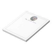 Mes notes adorables - Bloc-notes floral élégant (Tourné)