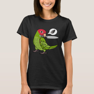 Mes papegaai wil zaden I Cherry headed Conure T-shirt