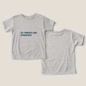 Mes Parents Sont Épuisés (Design Recto & Verso)