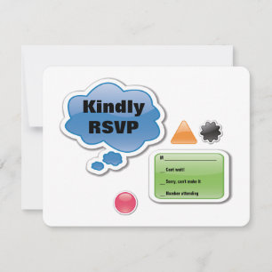 MES PARENTS SONT LAME Bat Bar Mitzvah Réponse Card