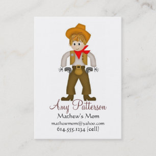 Mes petites cartes de maman de cowboy