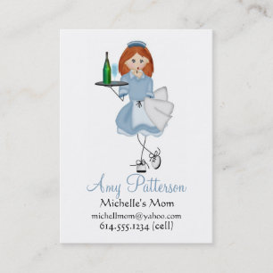 Mes peu de cartes de maman de serveuse d'avenir