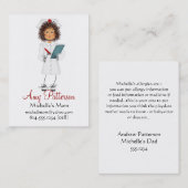 Mes peu de futures cartes de maman d'infirmière (Devant / Derrière)