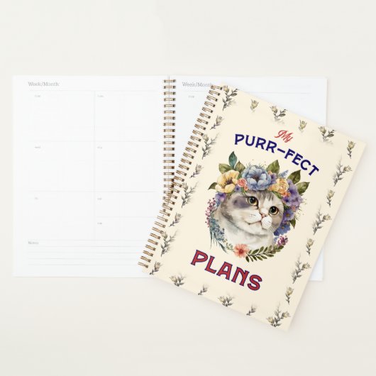 Mes plans de purr-fect (Devant avec enveloppe)
