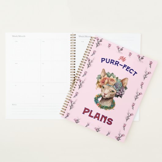 Mes plans de purr-fect (Devant avec enveloppe)