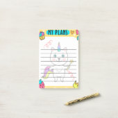 Mes plans Post-It Notes : Planifiez votre journée (Sur un bureau)