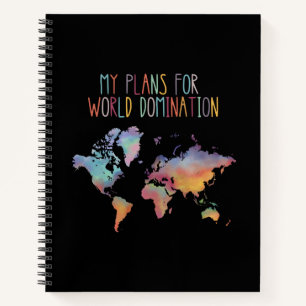 Mes Plans Pour Le Carnet Mondial De La Domination