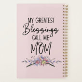 Mes Plus Grandes Bénédictions Appelez-Moi Maman (Dos)