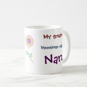 Mes Plus Grandes Bénédictions M'Appelent Mug De Ca (Devant droit)