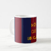 MÉS QUE UN CLUB mug (Devant gauche)