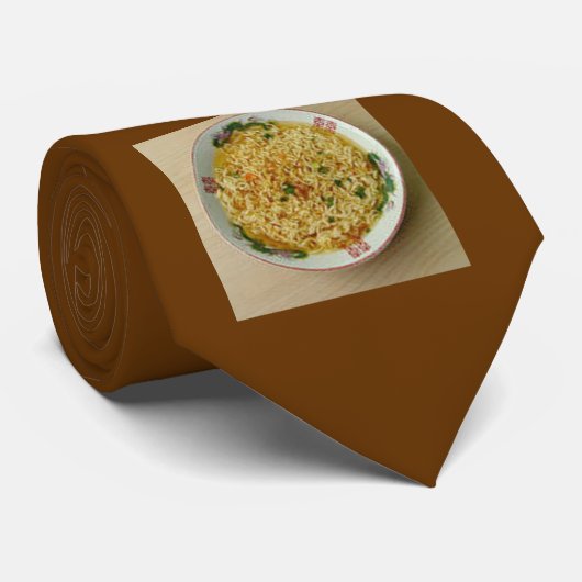 mes ramen mangeant la cravate (Roulé)