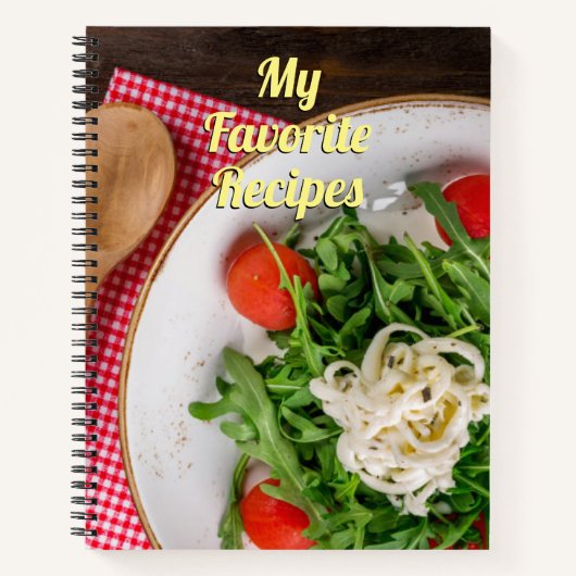 Mes recettes favorites Carnet de salade de tomates (Devant)