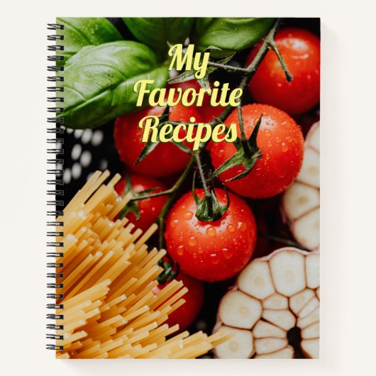 Mes recettes favorites, Carnet de tomates cerises (Devant)