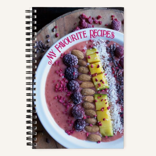 Mes recettes favorites, Rose, Livre de recettes (Recto)