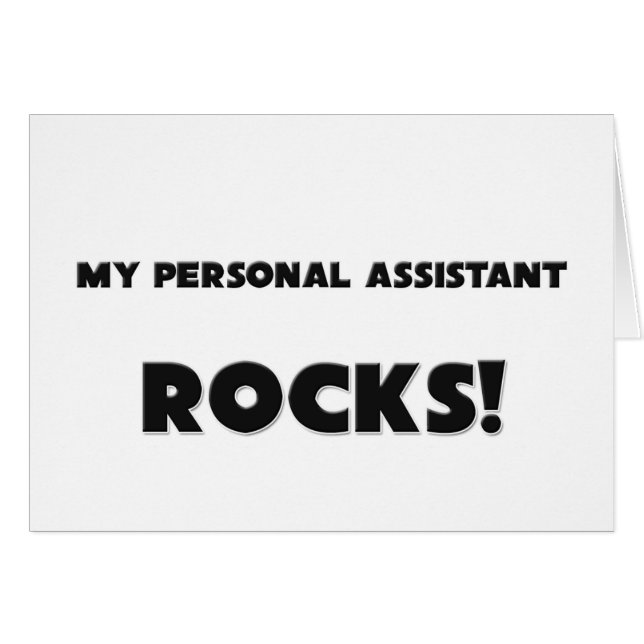 MES ROCHES d'assistant personnel ! (Devant horizontal)
