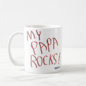 Mes roches de papa ! Tasse (Gauche)