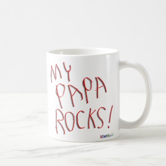 Mes roches de papa ! Tasse (Droite)