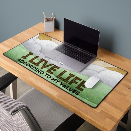 "Mes valeurs" Motivation Affirmation (Bureau 2)