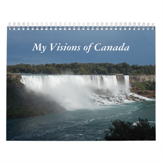 Mes visions de calendrier mural du Canada (Protection)