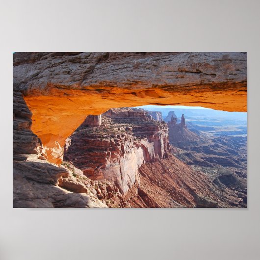 Mesa Arch à Sunrise, Utah Poster (Devant)