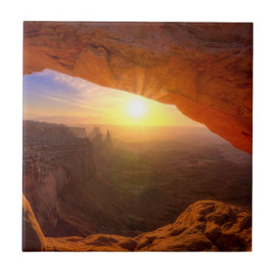 Mesa Arch, Nationaal Park Canyonlands Tegeltje
