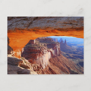 Mesa Arch Sunrise Briefkaart