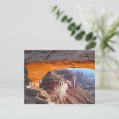 Mesa Arch Sunrise Briefkaart (Staand voorkant)