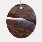 Mesa Arch van het Canyonlands National Park Keramisch Ornament (Links)