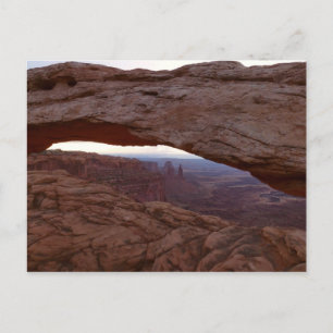 Mesa Arch vanuit Canyonlands National Park Briefkaart