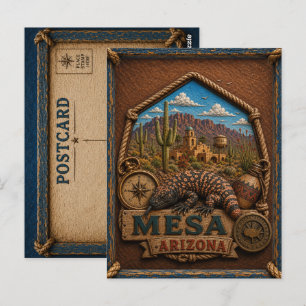 Mesa Arizona Ansichtkaart Reizen Vintage Briefkaart