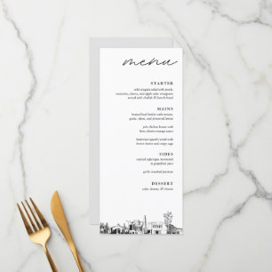 Mesa Arizona Menu Mariage du dîner