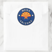 Mesa Arizona Ovale Sticker (Tas)