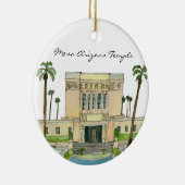 Mesa Arizona Temple Keramisch Ornament (Rechts)