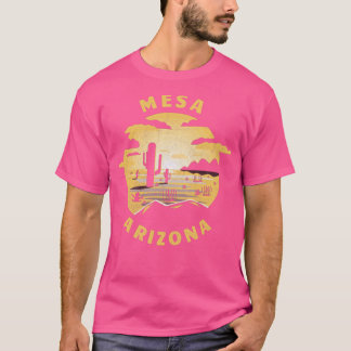 Mesa Arizona woestijnillustratie Souvenir3 T-shirt