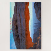 Mesa Rock Utah. Jigzaag Puzzle Legpuzzel (Verticaal)