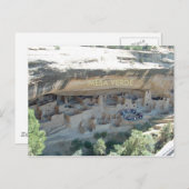 Mesa Verde Briefkaart (Voorkant / Achterkant)