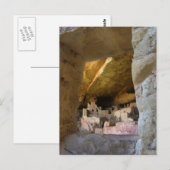 Mesa Verde Cliff Palace Post Card Briefkaart (Voorkant / Achterkant)