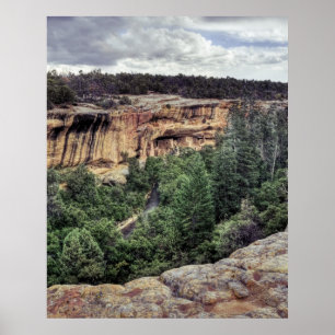 mesa Verde Cliff Woningen Poster