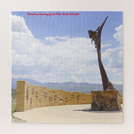 Mesa Verde Colorado Jigzaag Puzzle Legpuzzel (Verticaal)