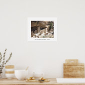 Mesa Verde Indian Cliff Woningen Poster (Keuken)