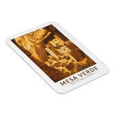 Mesa Verde Nationaal Park Cliff Palace Reiskunst Magneet (Rechterzijde)