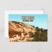 Mesa Verde National Park Colorado (Voorkant / Achterkant)
